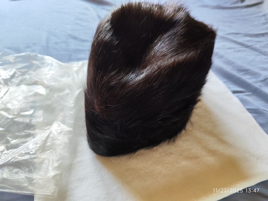 Caciula noua barbateasca blana