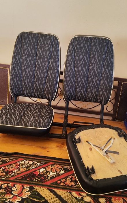 Сиденье на газель под чехолом