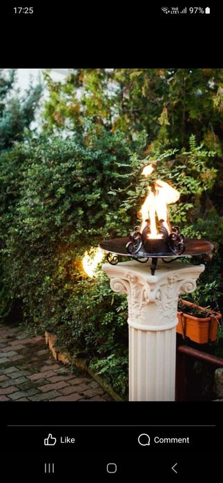 Ornamente fier forjat grădină