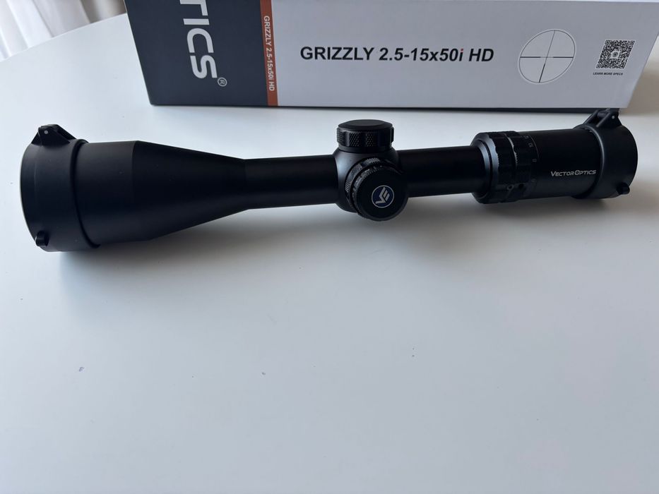 Lunetă Vector Optics Grizzly 2.5-15x50i HD SFP