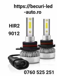 Set Două Becuri Led HIR2-9012 (14000Lumeni/70W)Model Mini