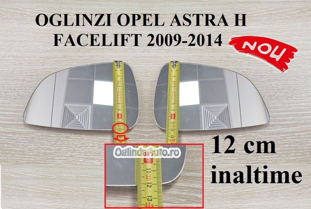 Oglinda OPEL ASTRA H geam sticla oglinzi stanga dreapta 2012\2013.2014