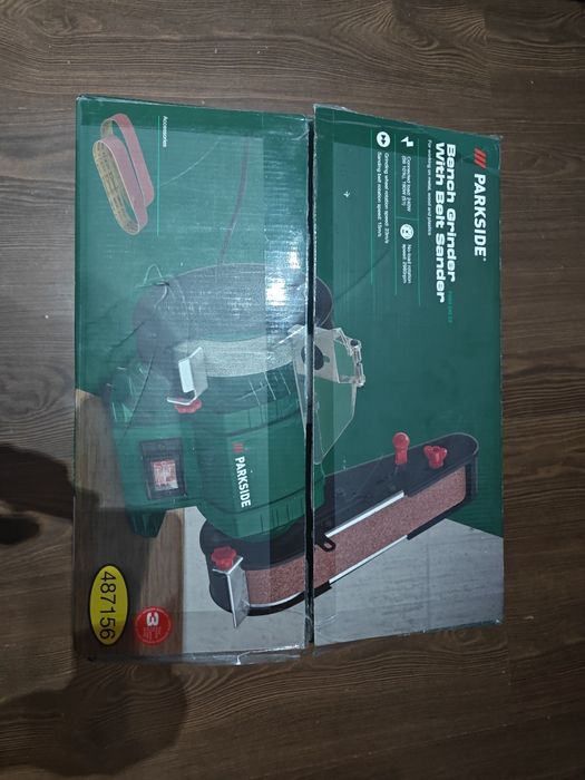 Șlefuitor de banc cu bandă Parkside PBSS 240 C2 – 240W Nou