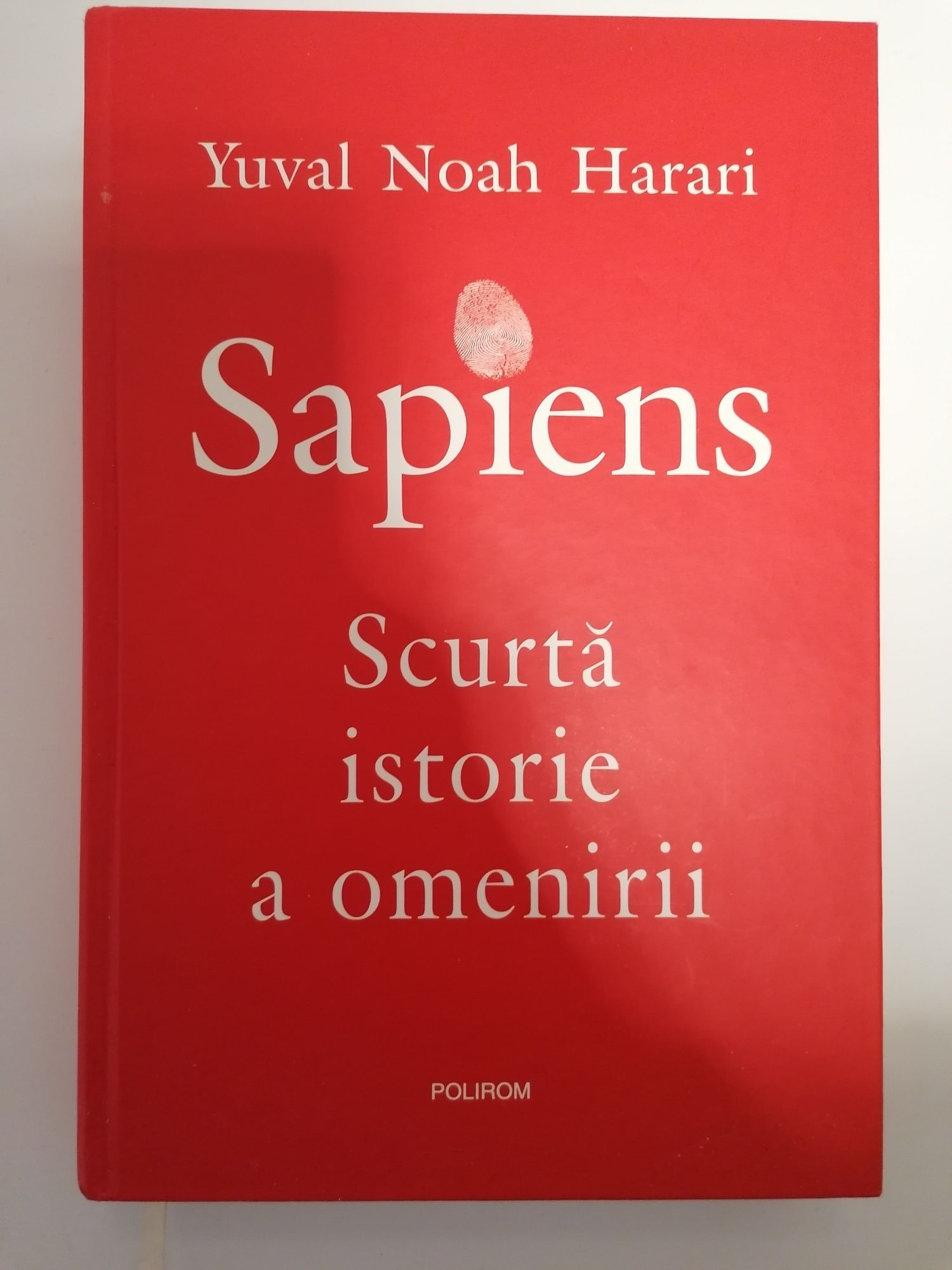 Carte Yuval Noah Harari - Sapiens