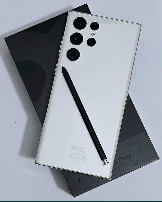 Samsung Galaxy S22 Ultra 512gb Phantom White dual sim  schimb fullbox