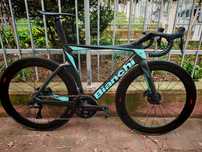 Bicicleta cursiera carbon Bianchi Oltre Pro M L 55 Shimano Ultegra 12V