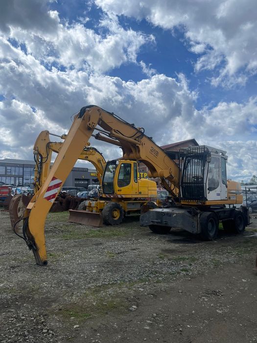 Excavator pe pneuri Liebherr A316 cu Greifer / RATE LEASING /