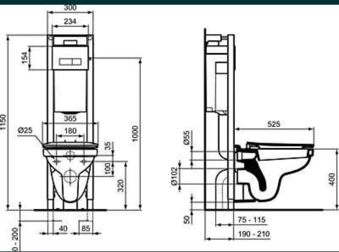 Тоалетна чиния Ideal Standard с капак нова