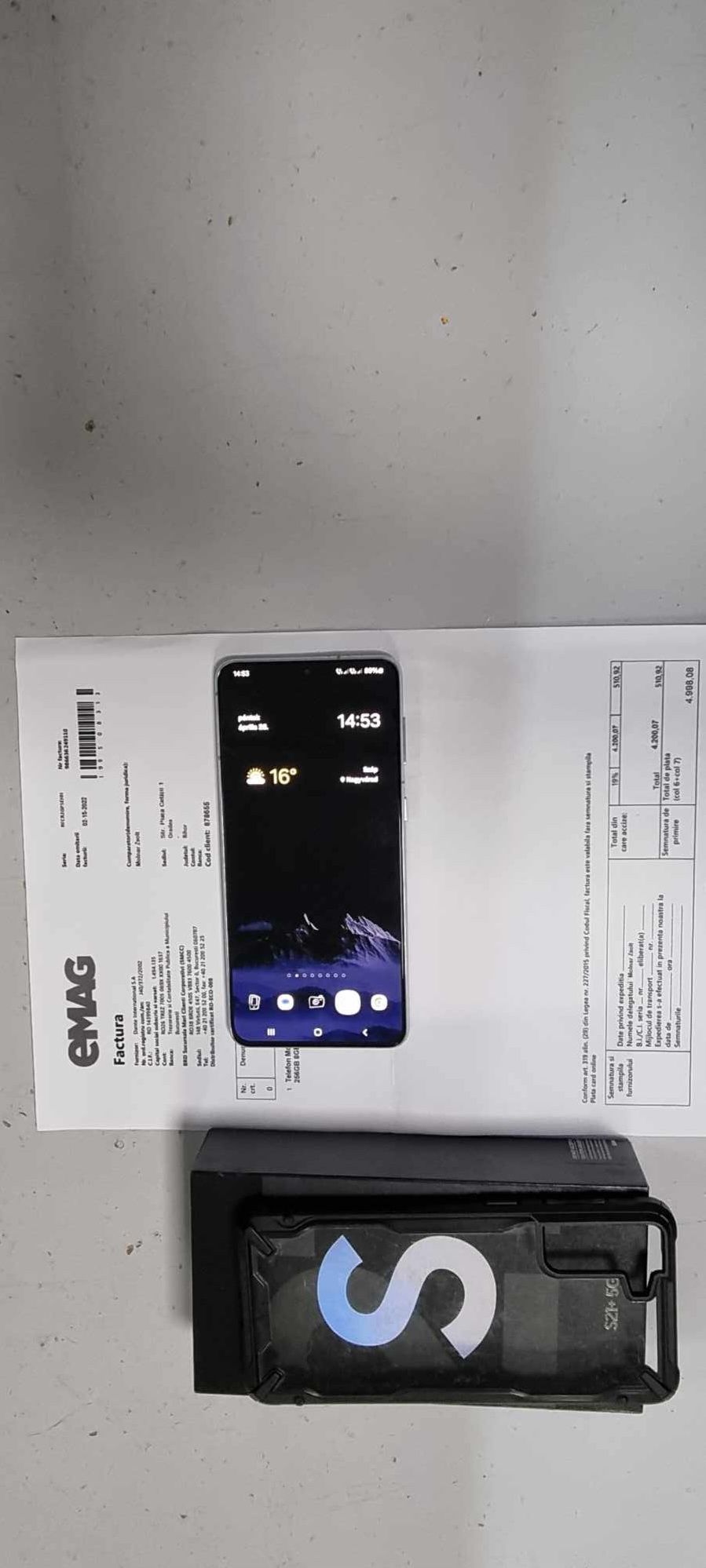 Samsung Galaxy S21 Plus 256GB 10/10  fara defecte
