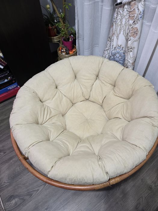 Fotoliu din ratan diametrul 100cm ,înălțime 60cm