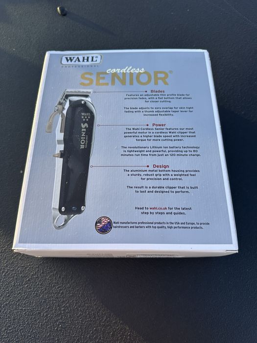 Mașină de tuns pentru seniori fără fir Wahl Professional 5 stele
