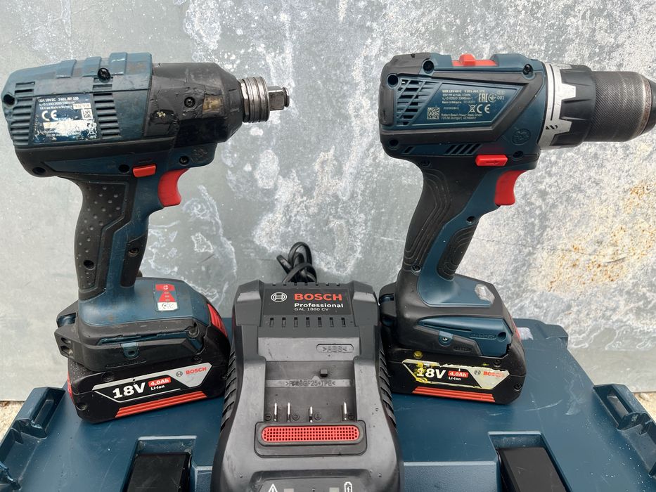 Set Bosch Filetanta GSR 18V-60 C impact GDX 18V-EC Brushless