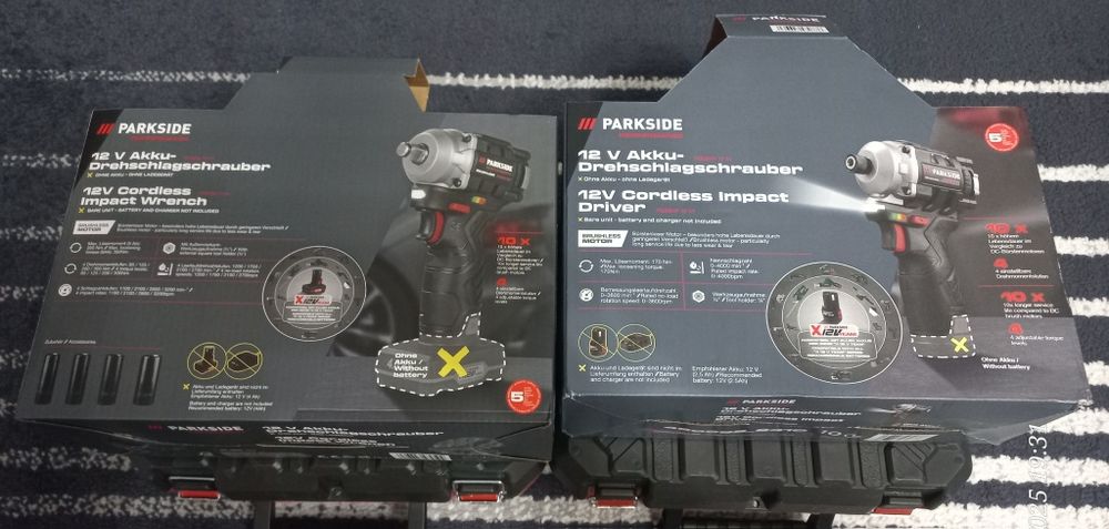 Filetanta parkside performance 12v