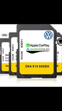 Carplay/AndroidAuto la Distanta Vw, Skoda, Passat, Golf7, Tiguan, To