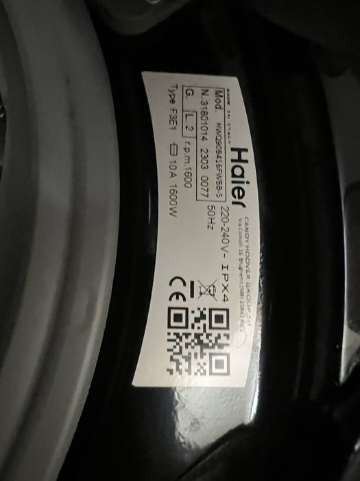 Пералня Haier Steam Plus 9кг
