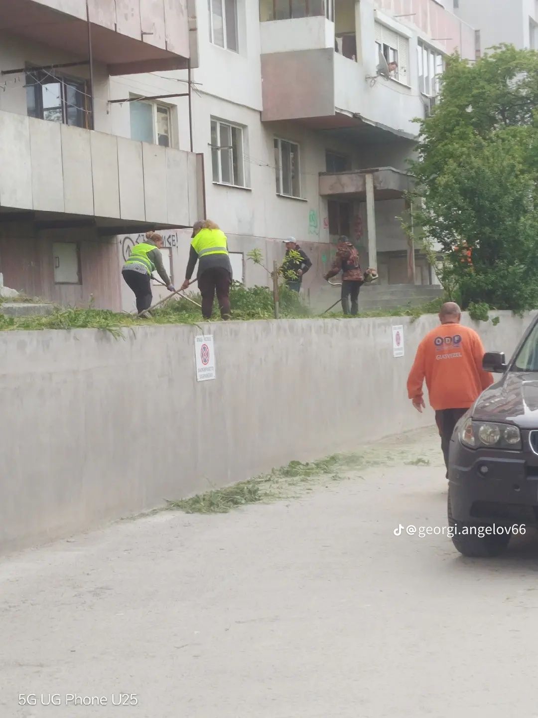 Поддържане на зелени площи