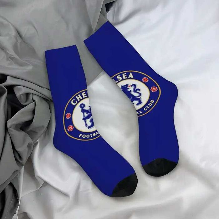 Șosete călduroase Chelsea cu logoul clubului