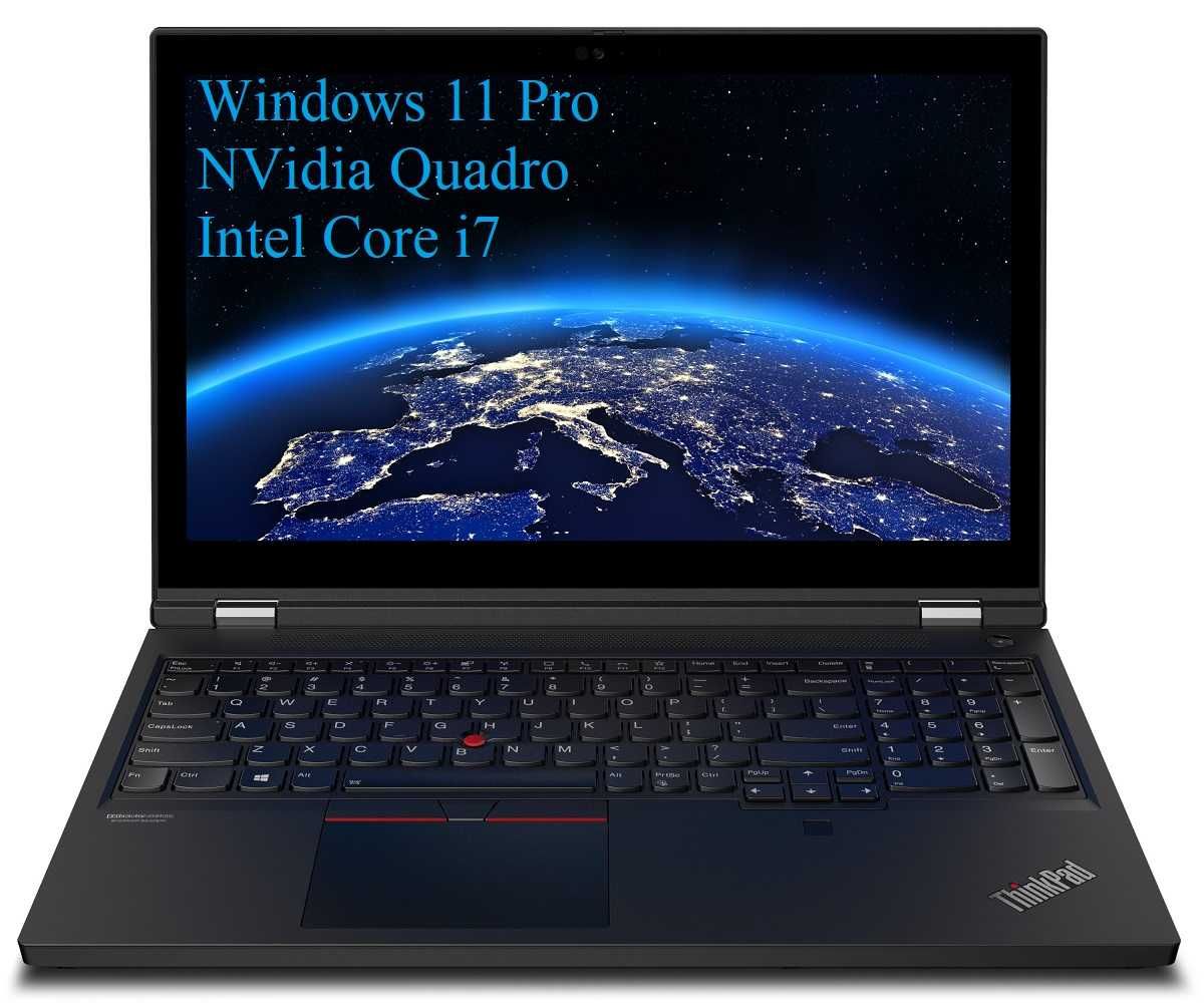15.6" ThinkPad P15 / i7 /32GB/512GB SSD /NVIDIA Quadro T1000 / Win Pro