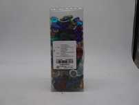 Set pietre decorative Hakacc  sticla, multicolor, 15-20 mm