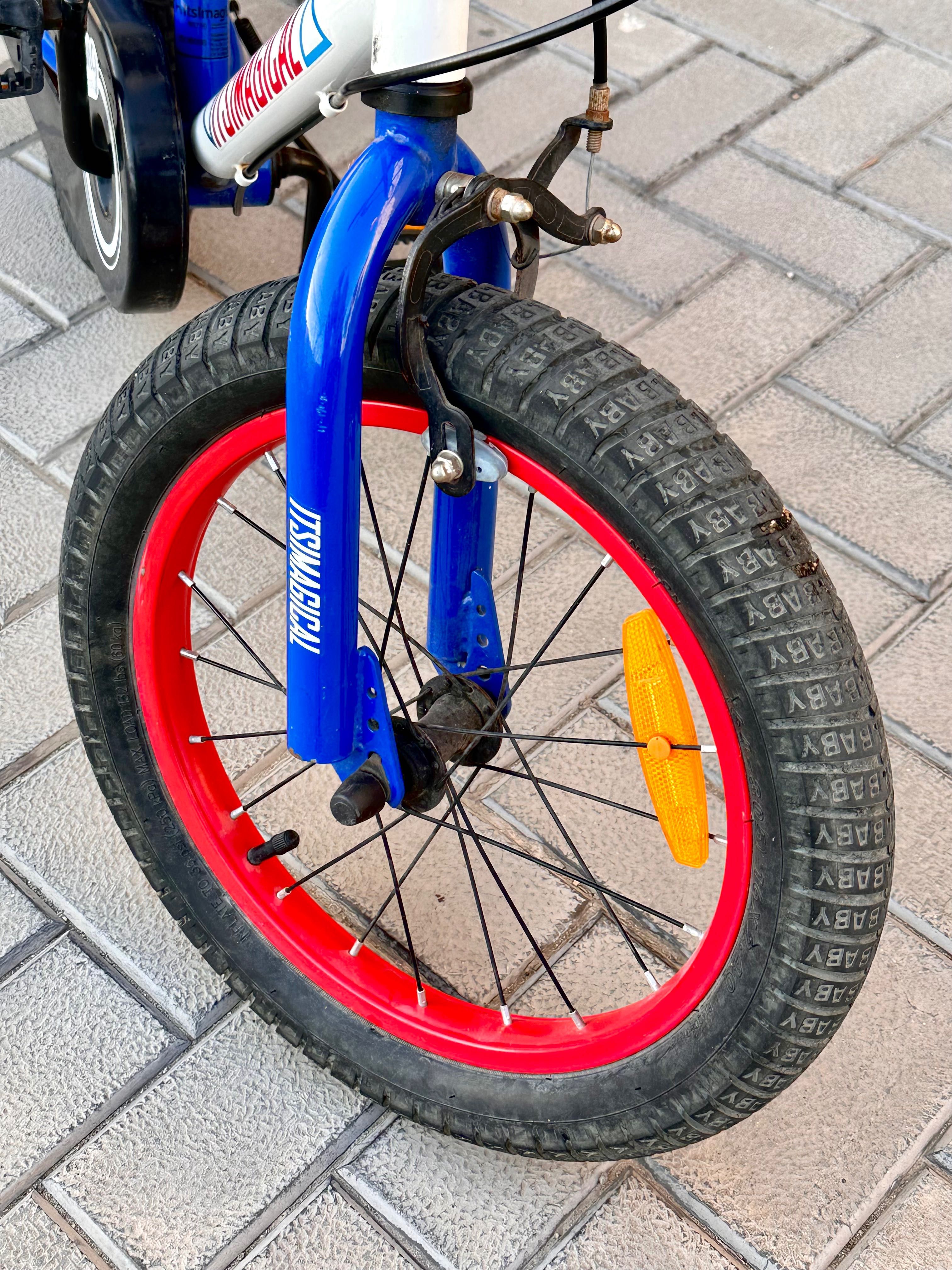 Bicicleta copii - Sport Bike 16 - IMAGINARIUM + casca cadou