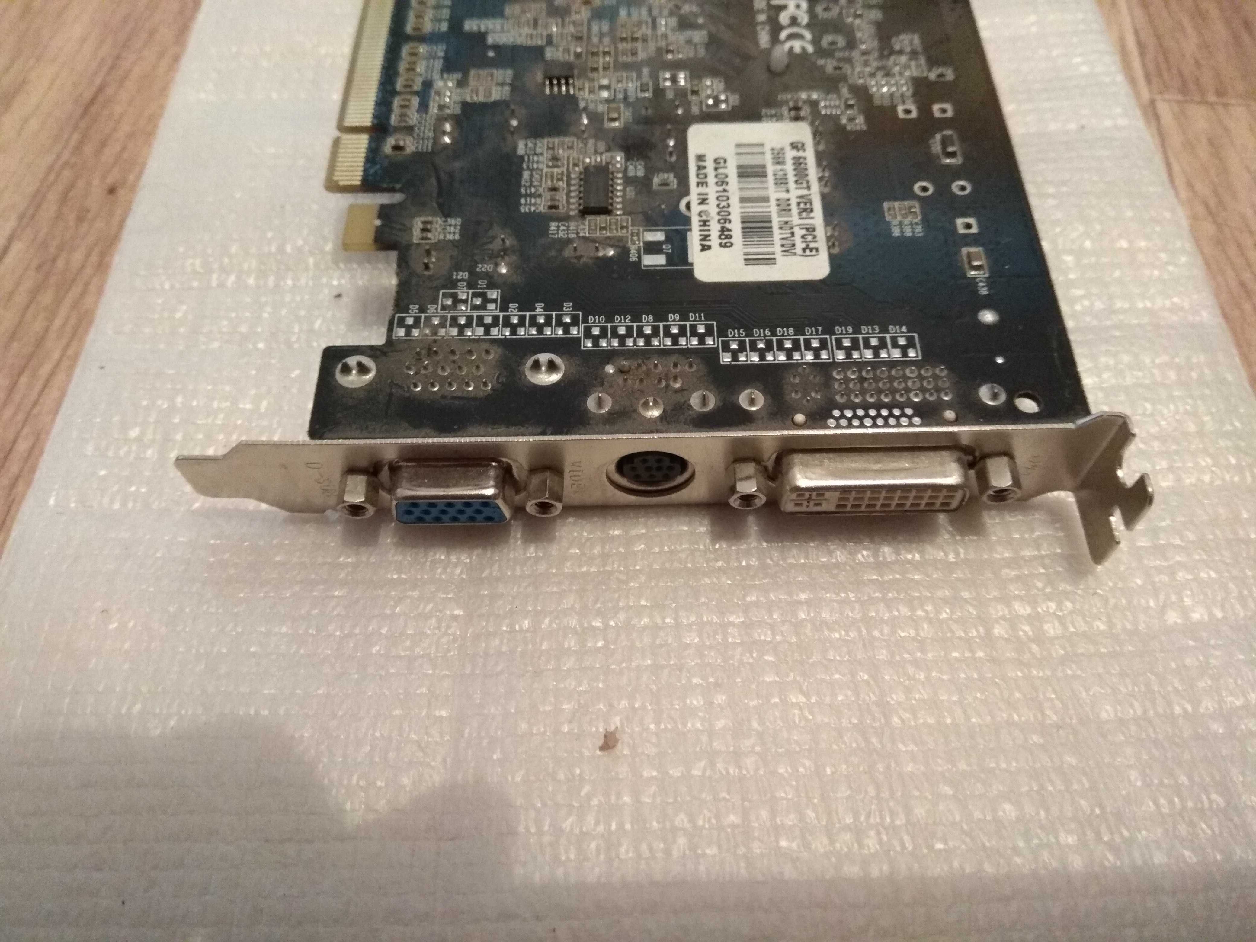 Продам видеокарту GeForce 6600GT 256Mb 128Bit DDR2