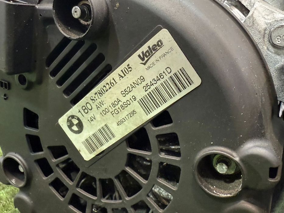ALTERNATOR BMW X1 E84 SDRIVE 18D 2.0 DIESEL 2010 COD OEM 7802261AI05 2009-2015