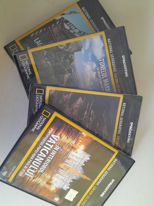 4   Dvd National geographic - Locuri celebre