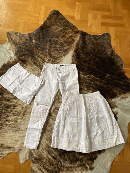 Fuste și pantaloni marime M/38 albe