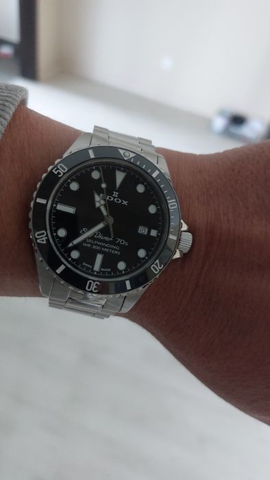 Edox heritage skydiver '70