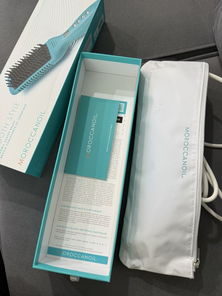 Електрическа четка Moroccanoil Smooth Style, Ceramic Heated Brush