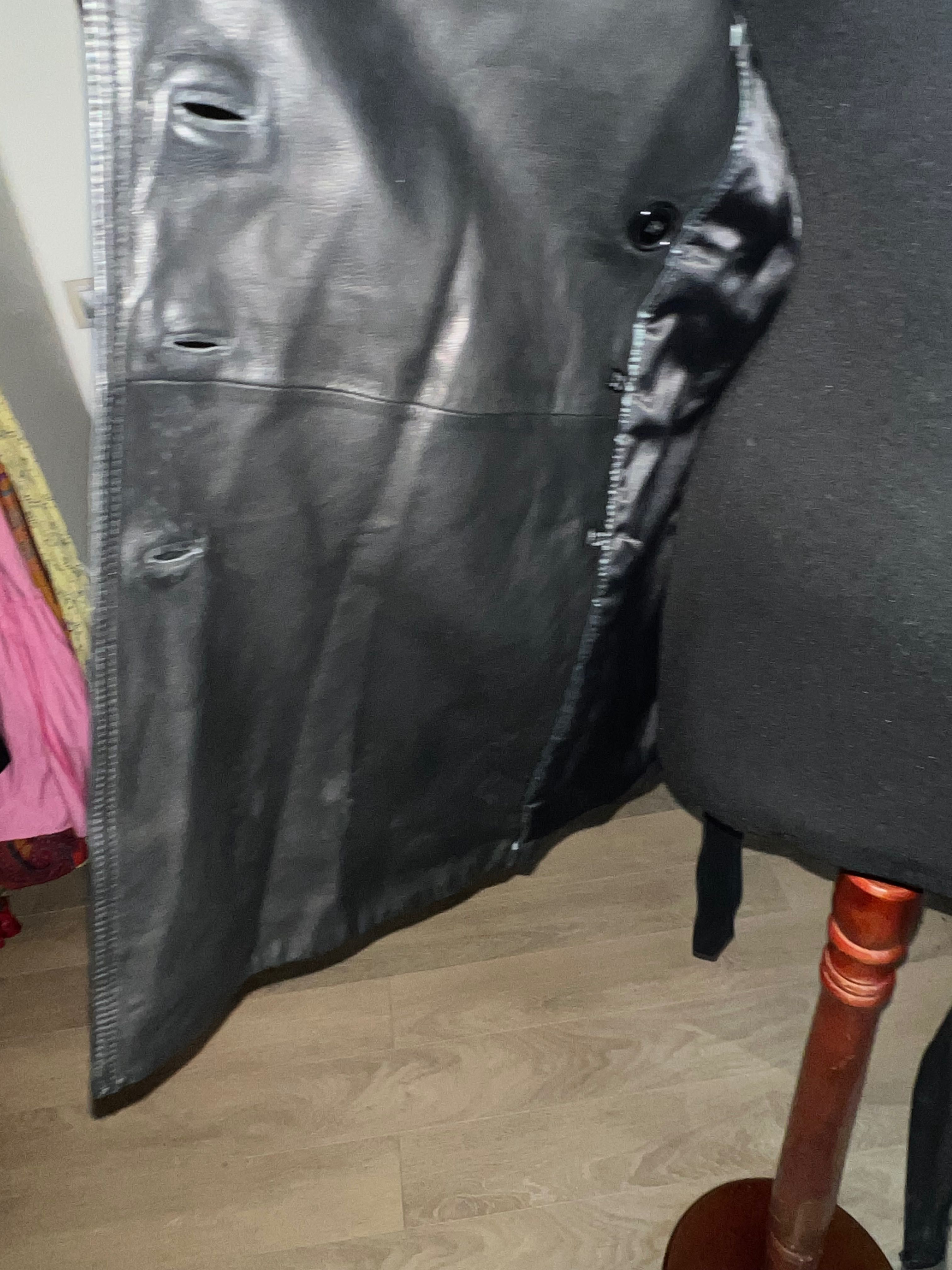 Haiina/ trench ZARA piele naturala fina( manusa) M