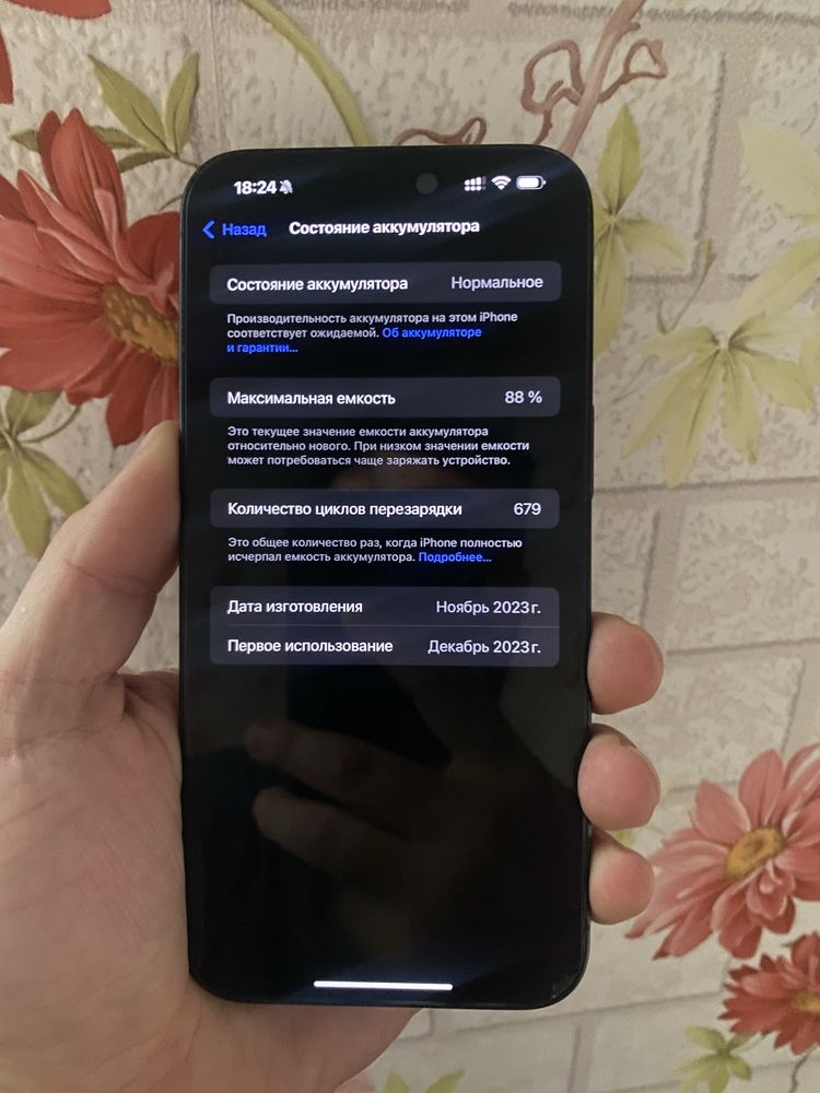 Iphone 15 pro max 256 gb
