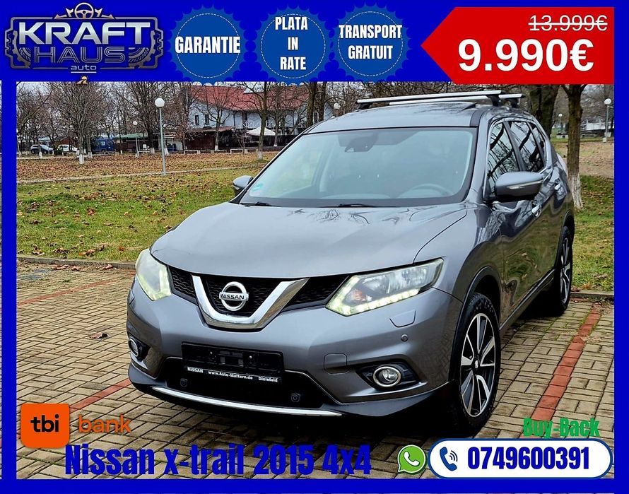 Nissan X-trail 2015 1.6d 4x4 7loc rate tbi