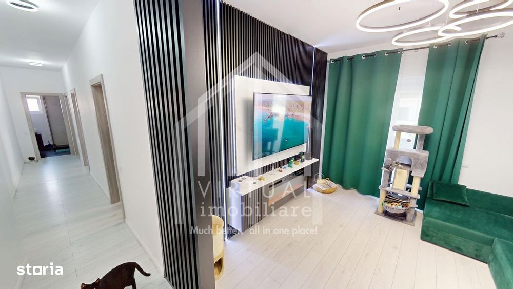 Apartament PREMIUM 3 camere, mobilat, utilat, 2 locuri parcare