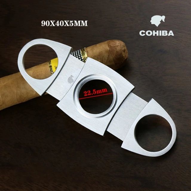 COHIBA Стоманена ножица за пури
