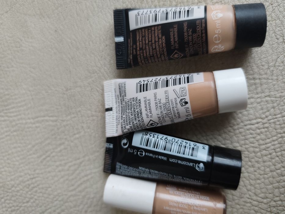 Lancome фон дьо тен и мини парфюми