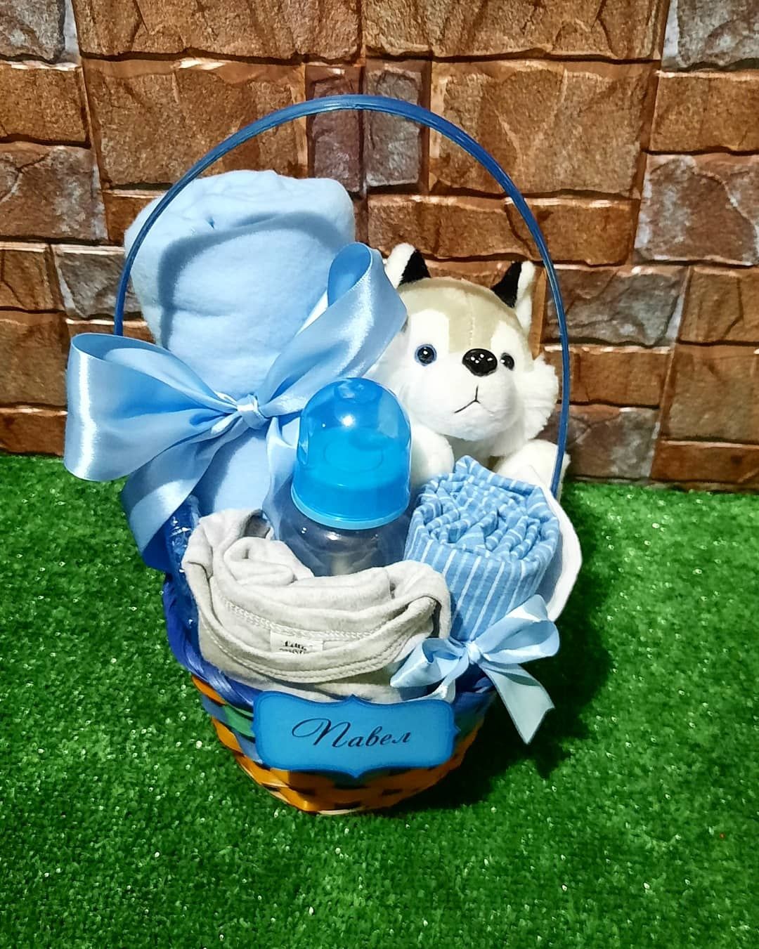 Подаръчна кошница /Подарък за бебе