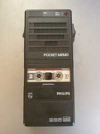 Mini. Casetofon.  Recorder Vintage. Philips