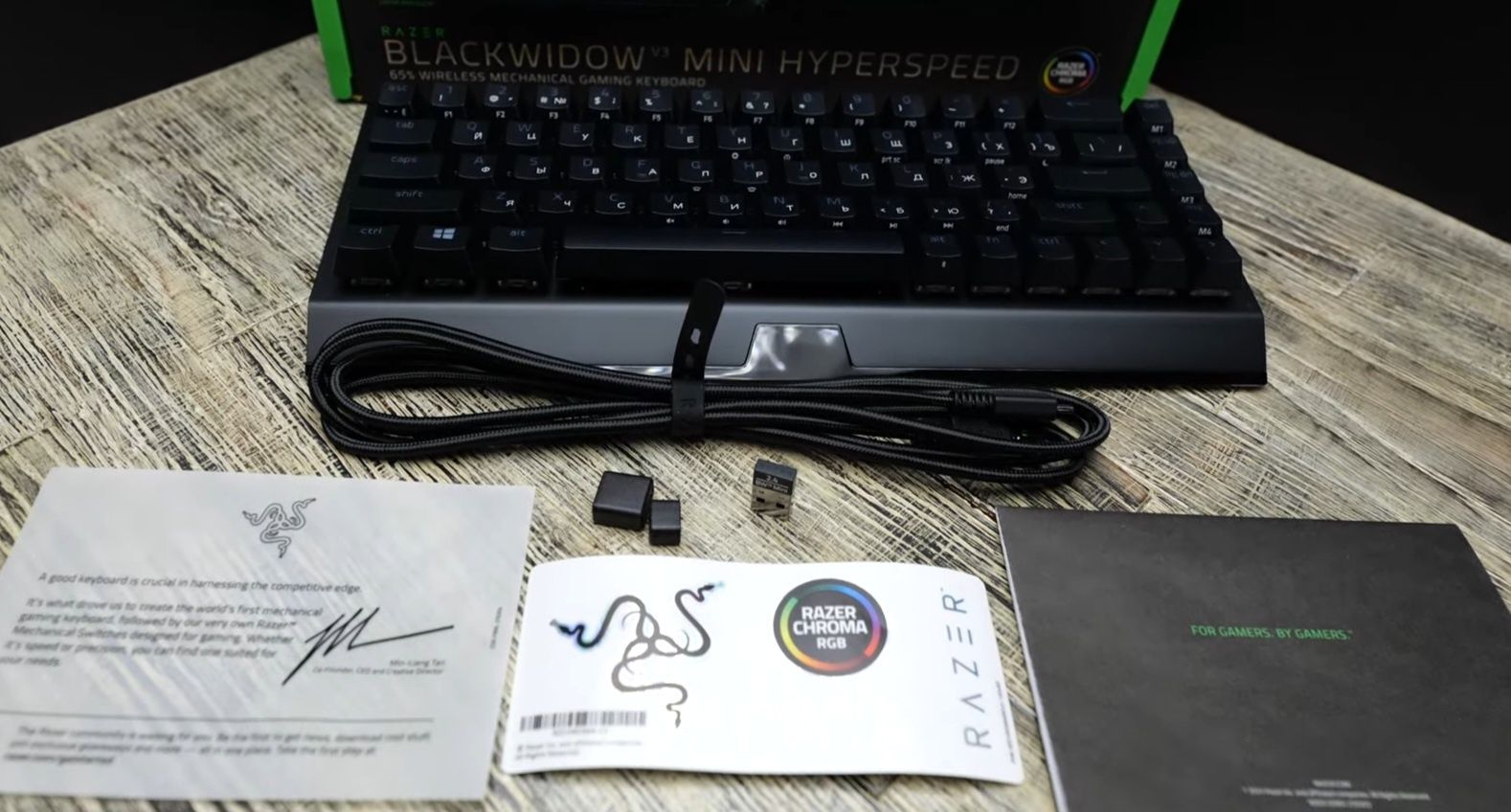 Razer blackwidow v3 mini клавиатура