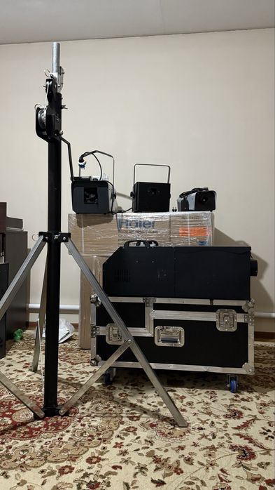 Готовый бизнес Эффект золушки: тяжелый дым, легки дым, лазер, снег.