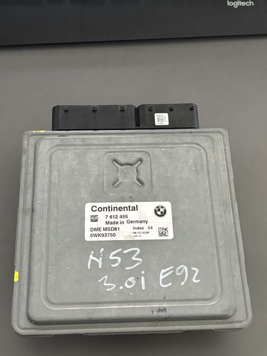 Ecu calculator DME MSD81  Bmw 330i N53 3.0i benzina cod 7612455