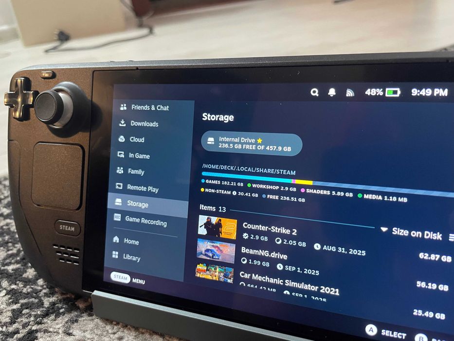 Vand Steam Deck 512gb