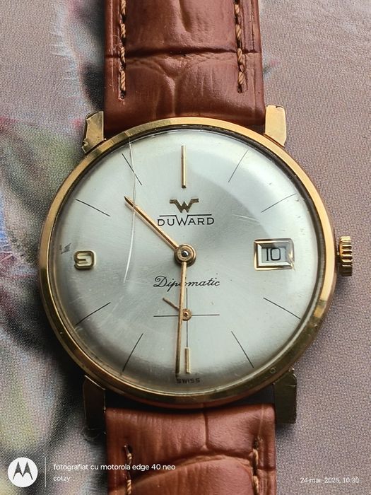 Ceas DUWARD Diplomatic ( nu Tissot Omega Certina Longines Atlantic