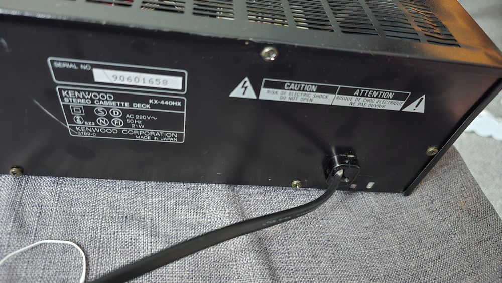Deck Kenwood KX-440HX