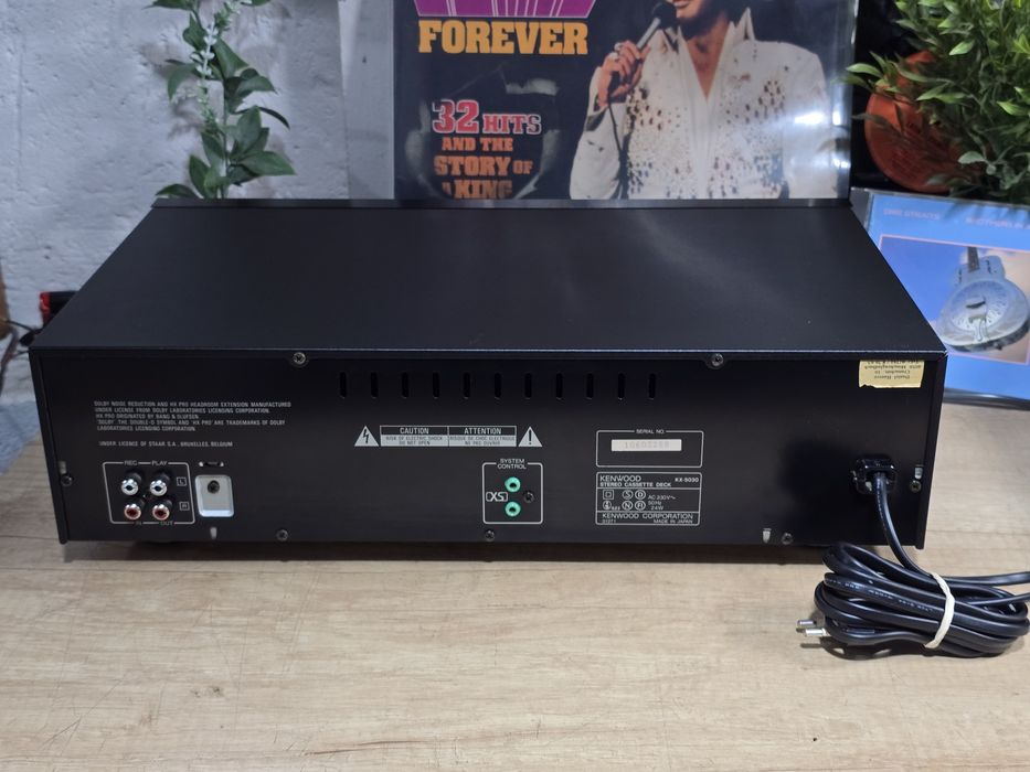 Deck KENWOOD kx-5030, 3 motoare, kx-2520, autoreverse hi-fi audio