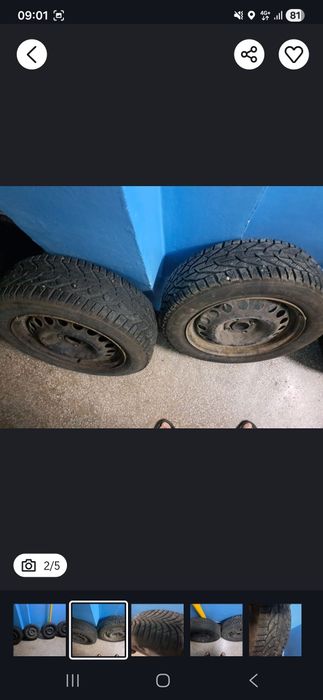 Anvelope iarna plus jante tabla 195 65 r15 Opel