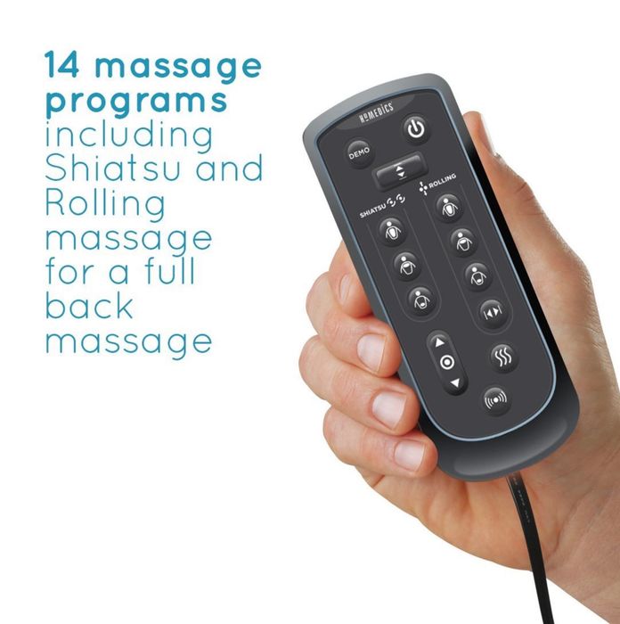 Масажираща седалка за шиацу масаж с 14 програми