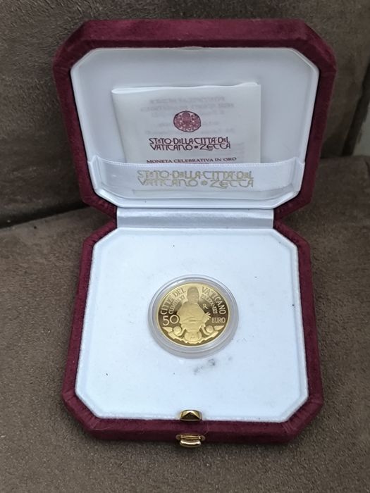 50 евро Ватикана 2021 година