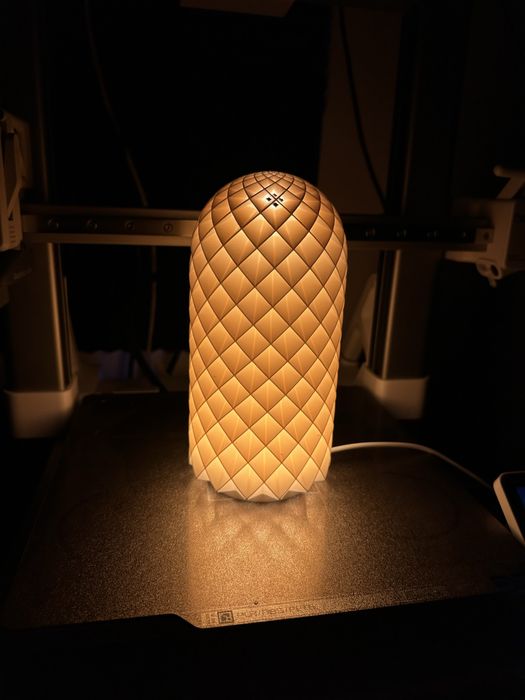 Lampa decorativa printata 3D