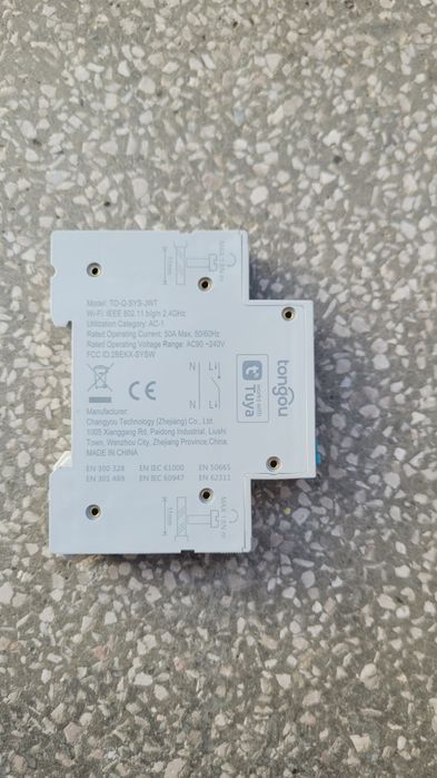 Contor smart Tongou TO-Q-SYS-JWT